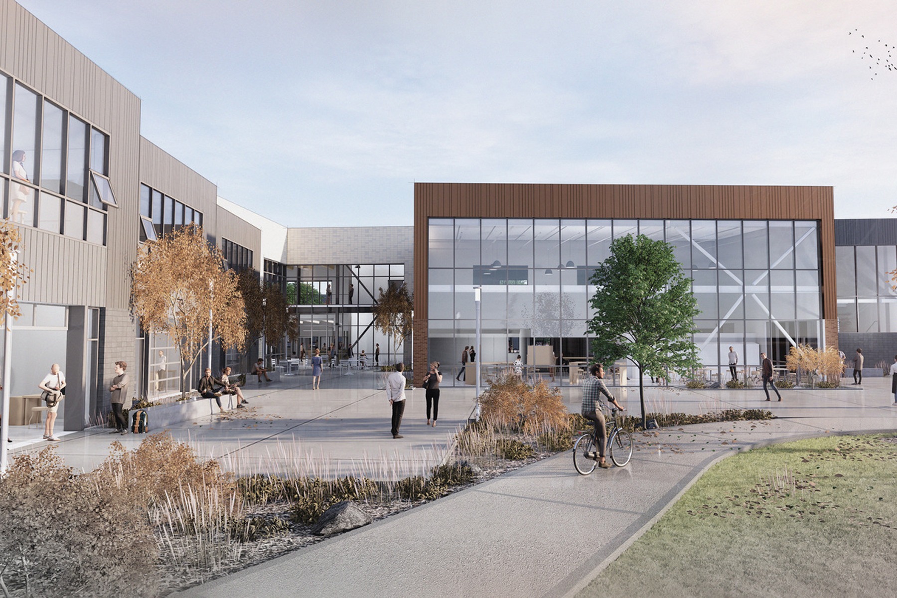 Spokane Public Schools On Track Academy High School MW Engineers