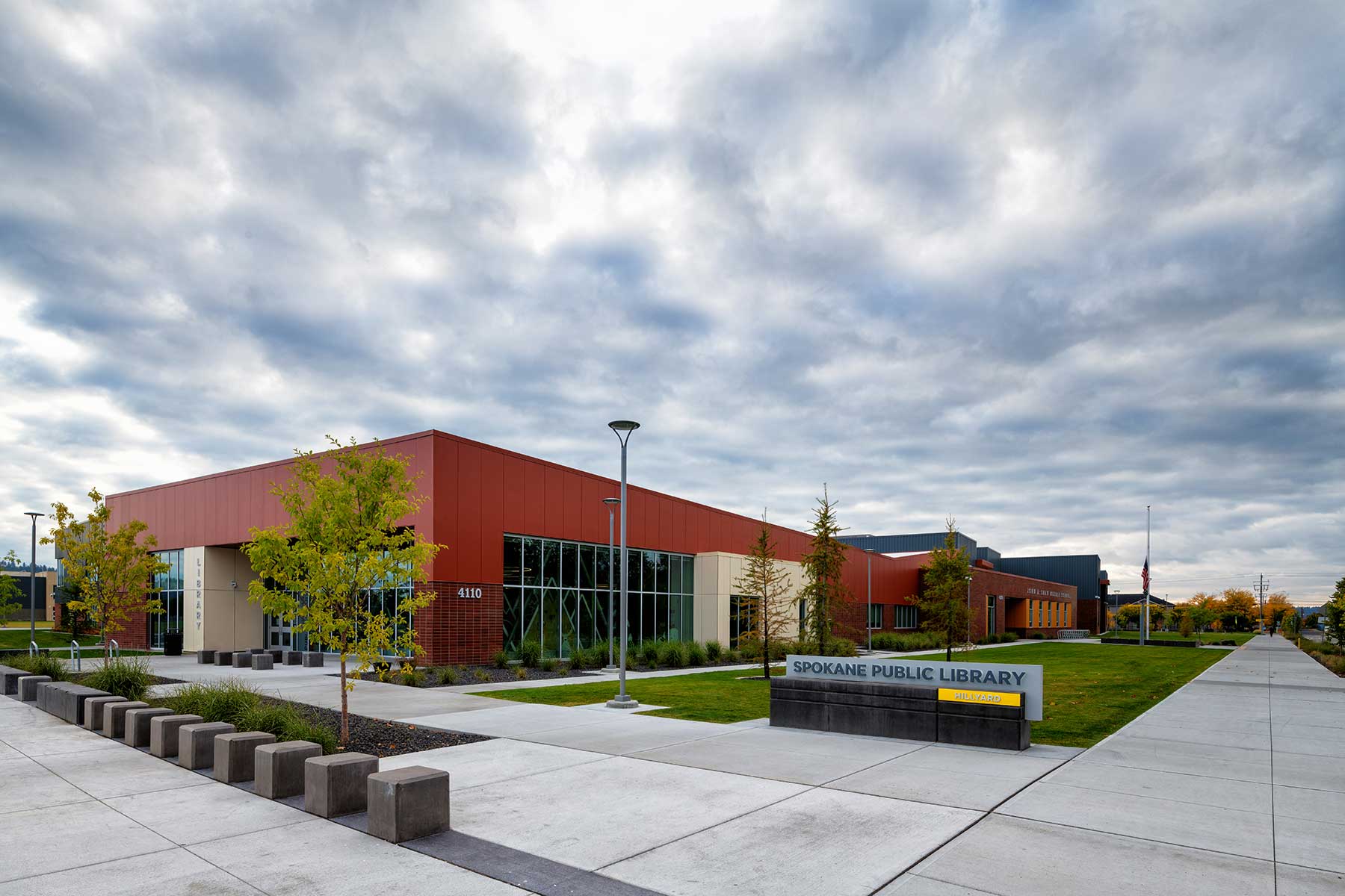 Spokane Public Library <br />Hillyard Library at Shaw MS